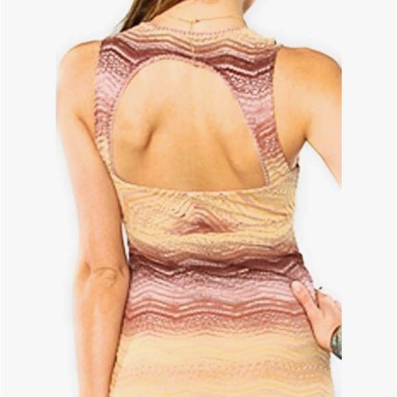 Free People All You Ever Wanted Ombré Stripes Lace Dress - Picture 3 of 7